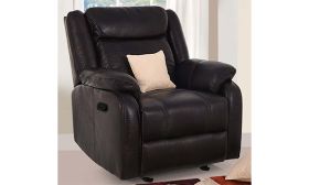 Casastyle Danobe 1 Seater Recliner Sofa (Black)