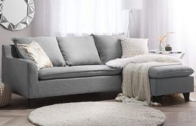 CasaStyle Elvis 4 Seater Interchangeable Sofa (Light Grey)