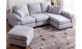 Casastyle Carloss Five Seater Interchangable L shape Sofa