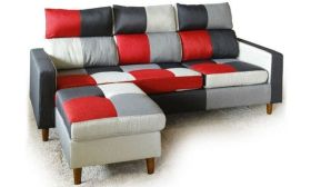 Casastyle Lissa Four Seater L shape Sofa (Multi-color)