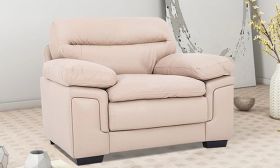 CasaStyle Macken 1 Seater Sofa (Cream)