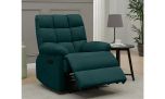 CasaStyle Ronbie One Seater Fabric Recliner (Teal)