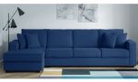 CasaStyle Jason Six Seater LHS L Shape Sofa (Blue)